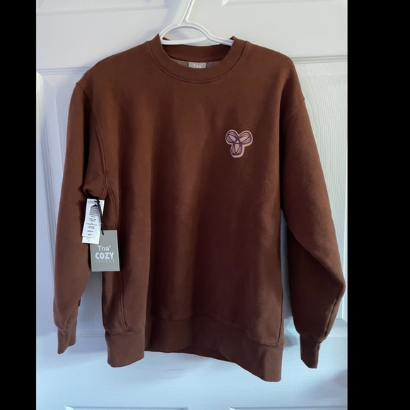 TNA brown crewneck - Picture 2 of 4